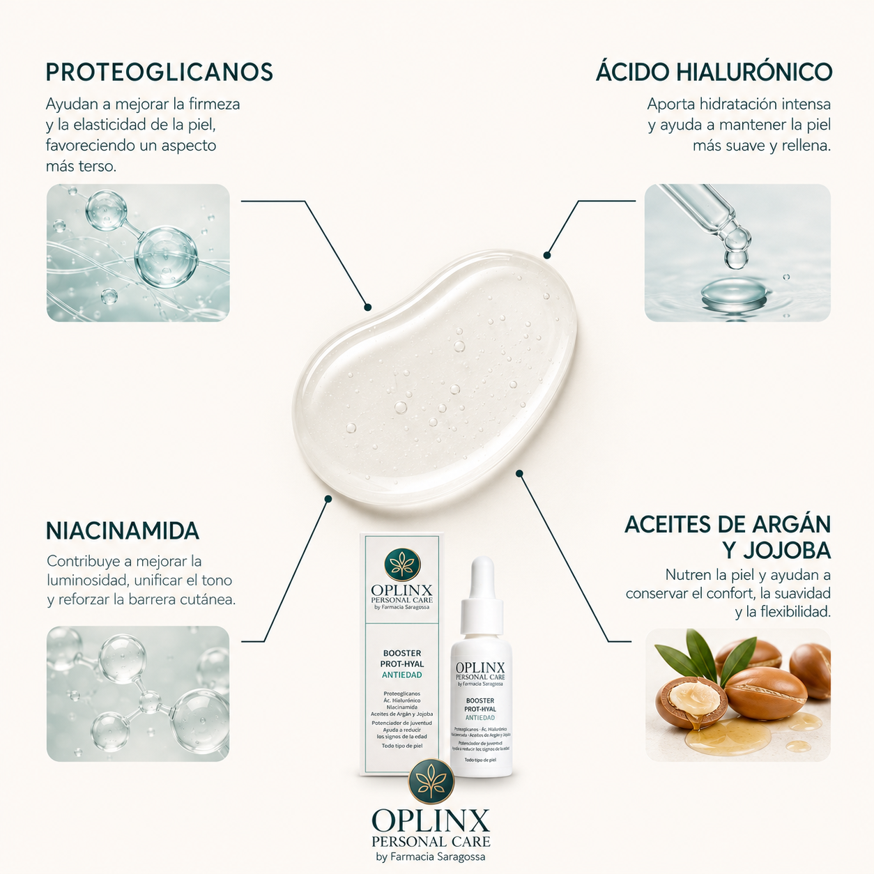 SERUM FACIAL ILUMINADOR ANTIEDAD CON ÁCIDO HIALURÓNICO 30 ML
