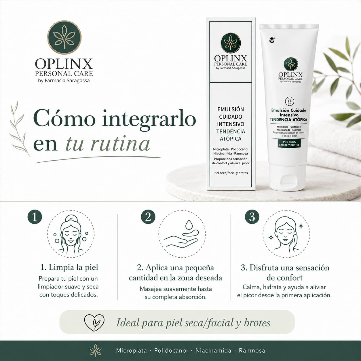 EMULSIÓN CORPORAL CALMANTE PARA PIEL ATÓPICA 400 ML