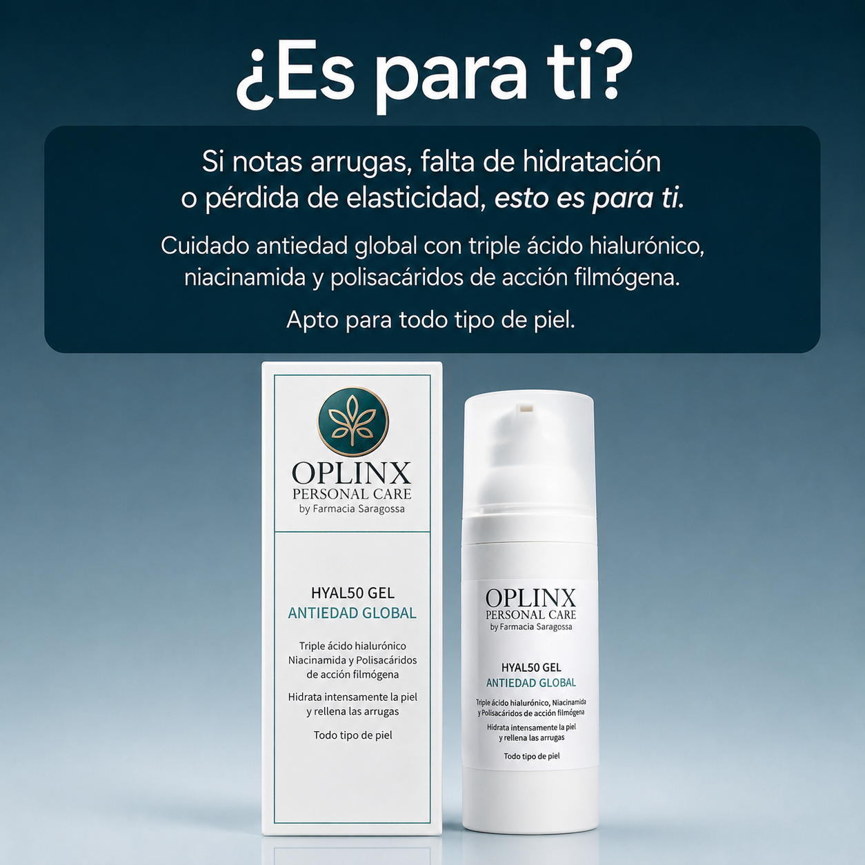 GEL ÁCIDO HIALURÓNICO HYAL 50 50 ML