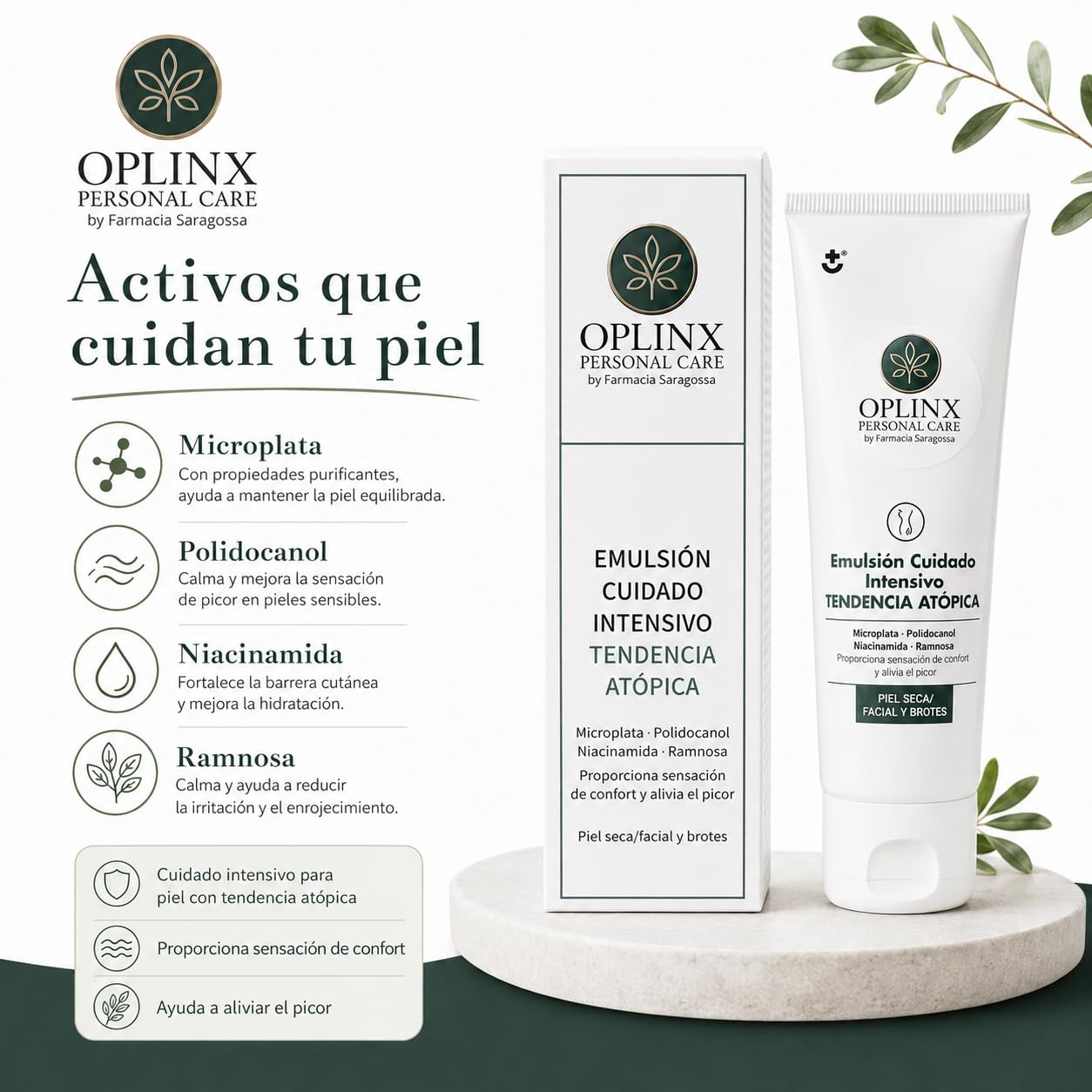 EMULSIÓN CORPORAL CALMANTE PARA PIEL ATÓPICA 400 ML