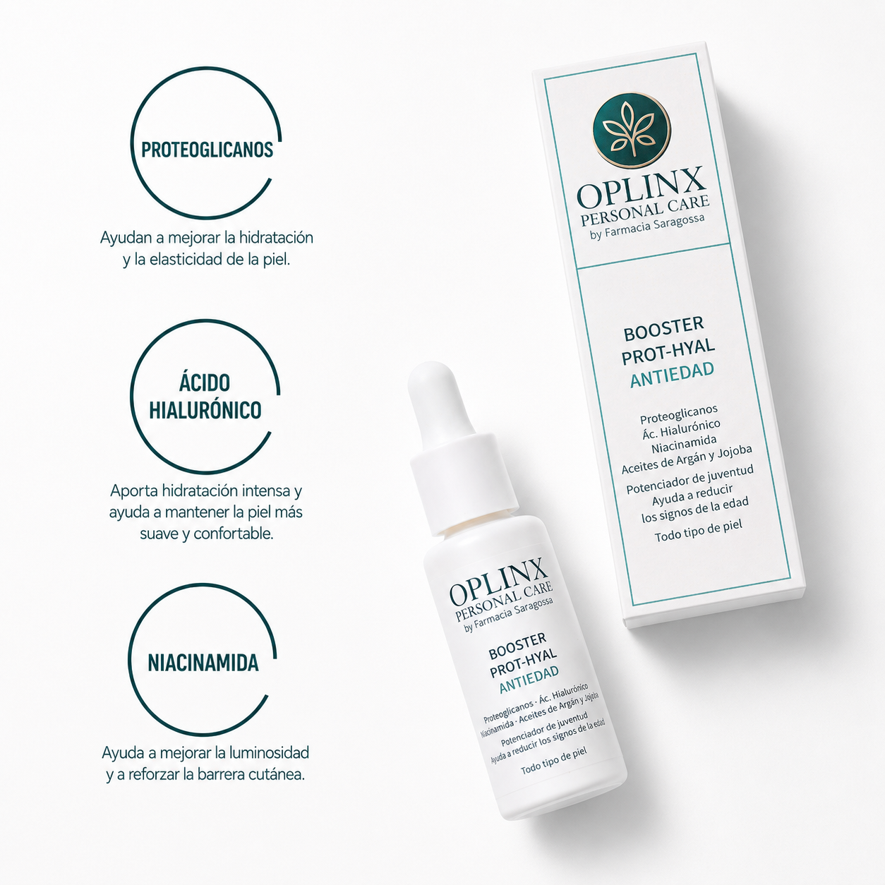 SERUM FACIAL ILUMINADOR ANTIEDAD CON ÁCIDO HIALURÓNICO 30 ML