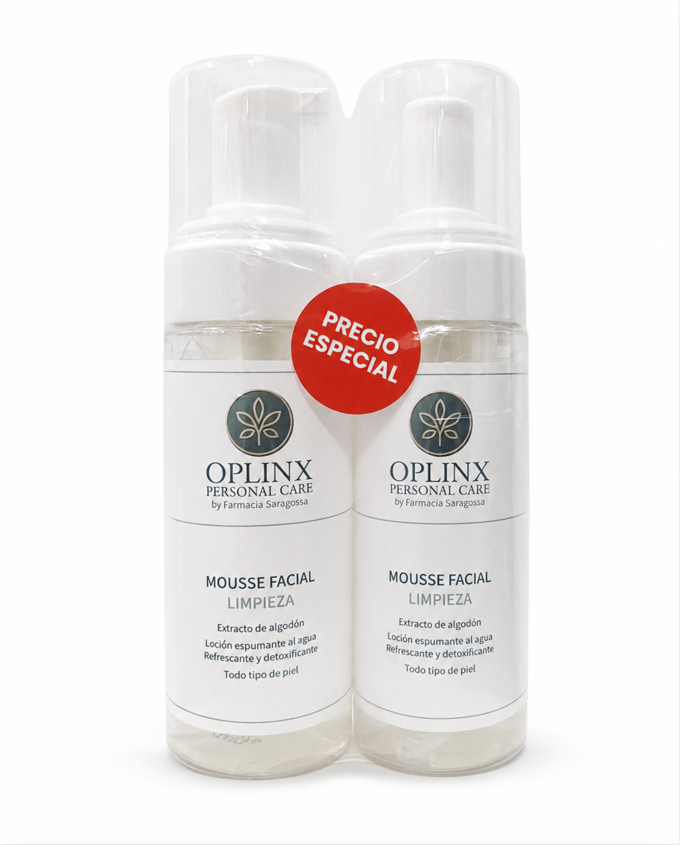 DUPLO MOUSSE LIMPIEZA FACIAL 2 x 150 ml