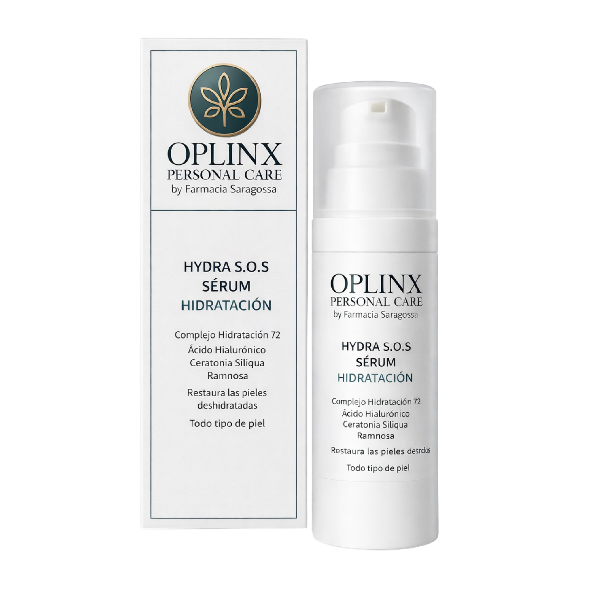 SÉRUM HIDRATANTE CON ÁCIDO HIALURÓNICO 72H 30 ML
