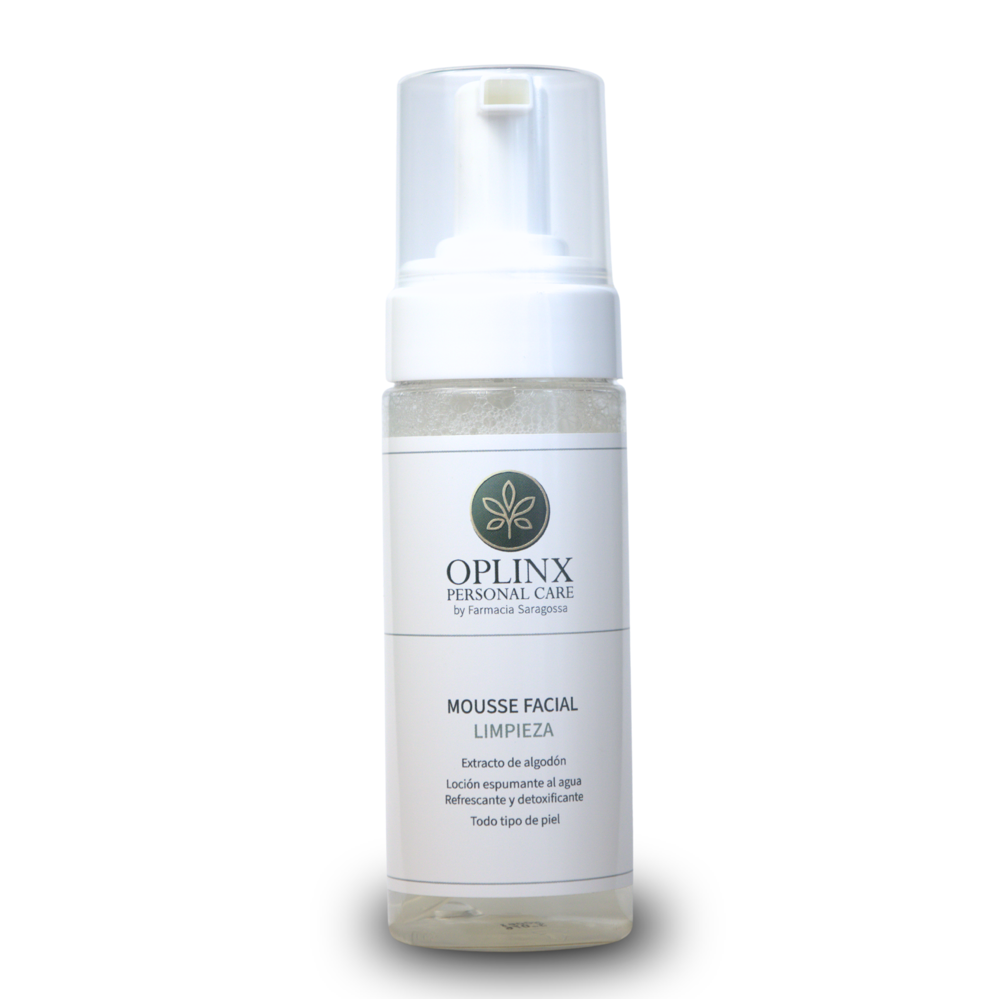 MOUSSE LIMPIADORA FACIAL CON EXTRACTO DE ALGODÓN 150 ML